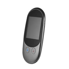 Travel Simultaneous Translator Scanning Recording Intelligent Voice Translator, White, Black