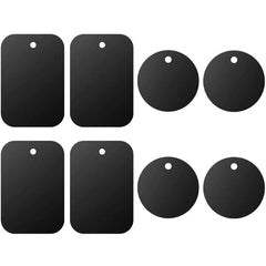 30 PCS Car Phone Holder Magnetic Sheet, Spec:, 40mm (with Tape), 45 x 65mm (with Tape)
