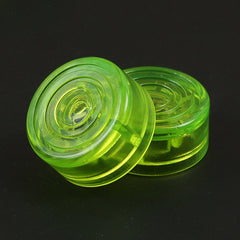 10 PCS JT1808 Electric Guitar Tuner Pedal Cap, Yellow, Red, Purple, Green, Orange, Deep Blue, Light Blue, Black