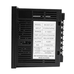 SINOTIMER MC901 Short Shell PID Smart Temperature Control Instrument Heating Refrigeration Relay, MC901