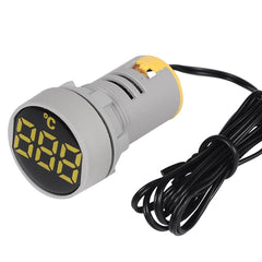 SINOTIMER -20-199 Degrees Celsius Small Temperature Display Indicator, ST16C-03 Blue, ST16C-04 Green, ST16C-05 Yellow, ST16C-01 Red, ST16C-02 White