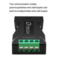DTECH DT-9001 Industrial Grade Lightning And Surge Protection RS232 To 485 Converter, DT-9001