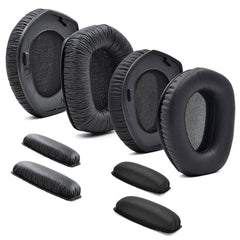 2 PCS Headphone Head Beam Protection Pad, For Sennheiser HDR RS165 175 (Frog Leather), For Sennheiser HDR RS185 (Frog Leather), For Sennheiser HDR RS165 175 (Protein Skin )