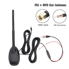 GPS+FM/AM+DAB Car Radio Amplified Antenna, GPS+FM/AM+DAB