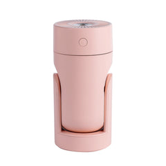 L09 USB Plug-in Rotating Colorful Night Light Humidifier, White, Pink, Black