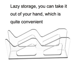 IPLAY HBX-433 Gamepad Transparent Desktop Display Stand For PS4 / PS5 / PS3 / Xbox / Switch, HBX-433