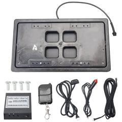 US Standard Car Flip Retractable License Plate Holder Hidden Shutter Cover License Plate Holder, US Standard Flip Retractable
