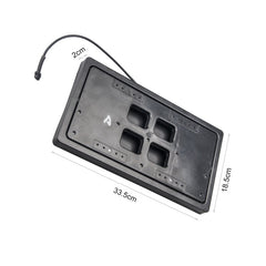 US Standard Car Flip Retractable License Plate Holder Hidden Shutter Cover License Plate Holder, US Standard Flip Retractable