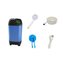 Outdoor Bath Artifact Field Dormitory Simple Electric Shower, Basic Model 4400mAh, 3 Gear Model 4400mAh, Digital Display 4400mAh, Digital Display 7800mAh