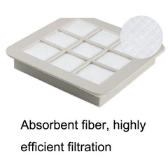 For Philips Vacuum Cleaner FC5823 / FC5826 / FC5830 / FC5832 Accessories, Air Inlet Filter, 5PCS Sponge, Outlet Filter