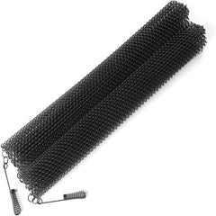 Fireplace Metal Mesh Screen Fireplace Screen To Prevent Sparks From Spilling Out, 61x45.7cm