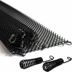 Fireplace Metal Mesh Screen Fireplace Screen To Prevent Sparks From Spilling Out, 61x45.7cm