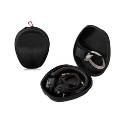 Universal Headphone Organizer Headphone Storage Bag Without Carabiner,Color:, Gray, Black
