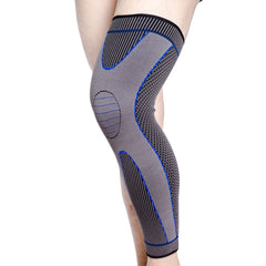 Nylon Knitted Riding Sports Extended Knee Pads, M