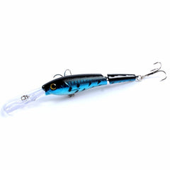 M0208 13.3cm/13.4g Lure Bionic Multi-section Mino Fake Lure Plastic Lure, M0208 1, M0208 2, M0208 3, M0208 4, M0208 6