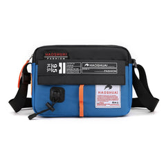 HAOSHUAI 204 Sports Leisure Men Outdoor Waterproof Nylon Shoulder Bag, 204 Brick Red, 204 Light Blue, 204 Dark Blue, 204 Black, 204 Grey, 204 Army Green