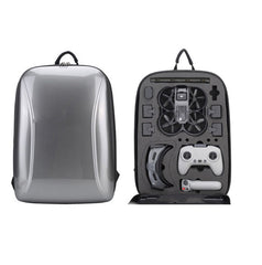 For DJI AVATA  Storage Bag Hard Shell Waterproof Shoulder Bag Backpack, Style 1 Brushed Gray Black Inner, Style 1 Metal Gray Black Inner