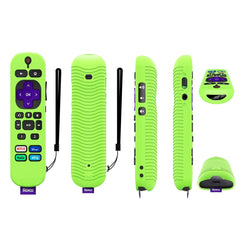 For TCL Roku Voice Remote Pro Y30 Remote Control Shockproof Silicone Protective Case, For TCL Roku Voice Remote Pro(Black), For TCL Roku Voice Remote Pro(Orange), For TCL Roku Voice Remote Pro(Red), For TCL Roku Voice Remote Pro(Luminous Green)        ...