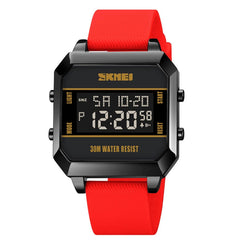 SKMEI 1848 Fashion Multifunctional Student Sports Waterproof Men Watch, 1848(Yellow), 1848(Red), 1848(Black)