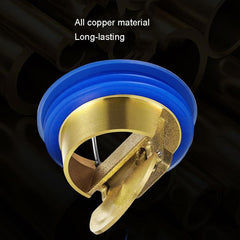 Brass Floor Drain Deodorizer Inner Core Bathroom Toilet Universal, Brass