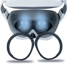 For Pico 4 Myopia Lens Magnetic Eyeglass Frame.Spec:, Glasses Frame, Frame + Anti Blue Light Lens