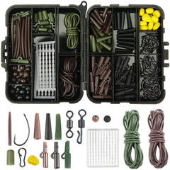 Fish Hook Swivel Fishing Accessories Set Fishing Gear, 272pcs/set
