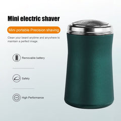 Pocket Size Washable Electric Razor USB Rechargeable Travel Shavers for Men, Pocket  Black, Pocket  Green
