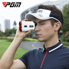 PGM JQ015 IP54 Waterproof Golf Laser Distance Meter Telescope, Measuring Distance: 400m, Measuring Distance: 600m(White)