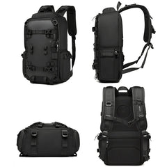 Ozuko 9587 Men Backpack Sports Helmet Men Backpack Breathable Waterproof And Wear-resistant