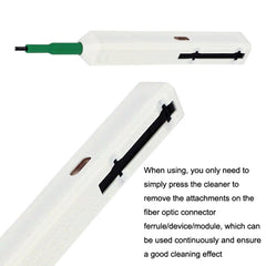 FC-SC/MU-2.5mm Fiber Connection Cleaning Tool Core Cleaner, Fiber Cleaning Tool