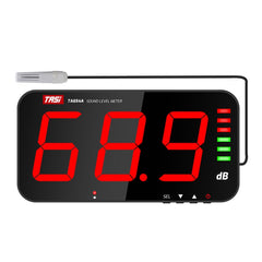 Large Screen Wall-Mounted Noise Meter Decibel Detector, TA653A, TA654A