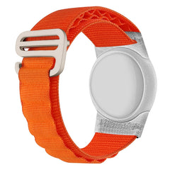 For AirTag 2nd Gen / AirTag 1st Gen Nylon Strap Wristband Anti-lost Tracker Protective Case