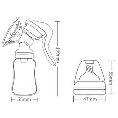 Adjustable Force Breast Pump 2 in 1 Manual Breast Pump Maternity Products, 2 in 1 Manual Breast Pump