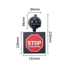 LED Dynamic Emoticon Car Display Screen 5V USB Interface, USB Interface