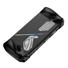 For ASUS ROG Ally Game Console Silicone Protective Cover Spray Oil Case, Silicone Cover Black