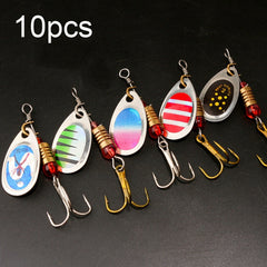 Roadrunner False Bait Sequins Lure Set, Color Random Delivery, 5pcs, 10pcs