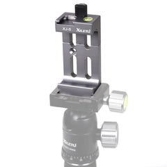 XILETU XJ-8 Aluminum Alloy Camera Head Tripod Mobile Phone Clip