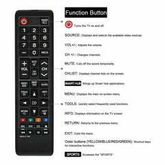 BN59-01199F For Samsung LED LCD Smart TV Remote Control, BN59-01199F