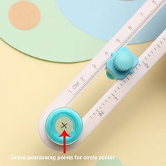 360 Degree Rotating Manual Round Cutter DIY Circle Cutting Tool