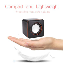 Wired USB Computer Small Sound Desktop Laptop Mini Desk Household Office Bass Speaker