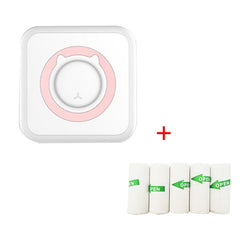 C15 Mini Student Bluetooth Inkless Photo Label Thermal Printer, Green+5 Paper, Pink+5 Paper, Green+5 Stickers, Pink+5 Stickers, Green+10 Paper, Pink+10 Paper, Green+5 Stickers+5 Paper, Pink+5 Stickers+5 Paper, Green+5 Stickers+5 Paper+3 Color Paper    ...