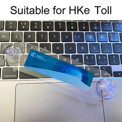 Hong Kong HKe Toll Car Patch Vehicle Front Windshield Decoration, Suction Cup Bracket