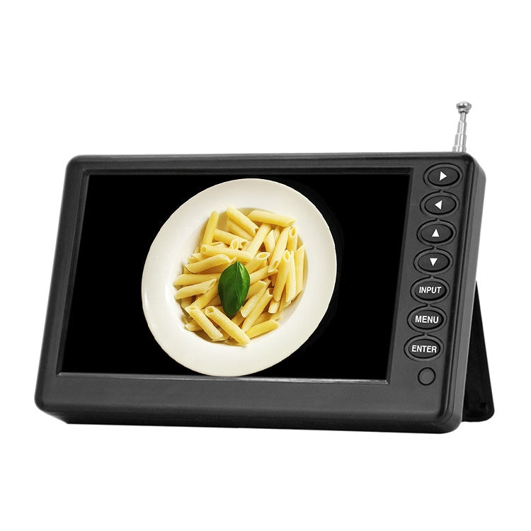 5 Inch Ultra-Thin Portable Car Digital LCD TV, DVB-T2 US Plug, ISDB-T US Plug, DVB-T2 EU Plug, ISDB-T EU Plug