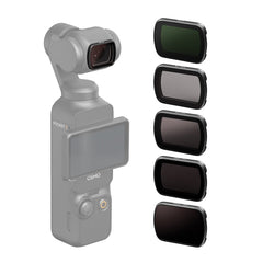 For DJI Osmo Pocket 3 aMagisn HD Double Sided Coated Filters Sports Camera Protective Goggles, CPL, ND16+ND64+ND256 + CPL