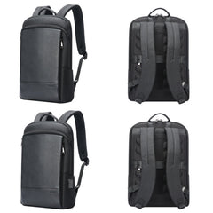 Bopai First-Layer Cowhide Business Commuter Waterproof And Lightweight Laptop Backpack, 61-122721