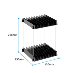 Game Card CD Disk Storage Bracket Wall Mounted Storage CD Case, 32 sheets