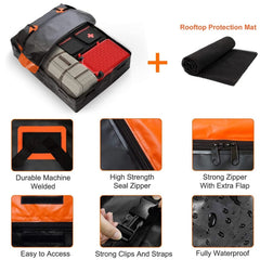 Waterproof Car Roof Storage Luggage Bag, 21 Inch