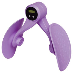 Yoga Clip Legs Pelvic Muscle Trainer Kegel Exercise Postpartum Repair Slim Legs Equipment, Pink, Counting Model Pink, Purple, Counting Model Purple