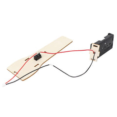 DIY Homemade Flashlight Wooden Handmade Toys Material Kit Creator Classroom Experimental Equipment, DIY Homemade Flashlight