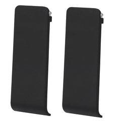 For Nintendo Switch Console 2pcs Replacement Kickstand Back Shell Holder, Transparent White, Black, White, Red, Blue